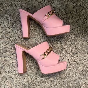 Barbie Pink Platform heels